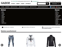 Tablet Screenshot of gazoz.fi